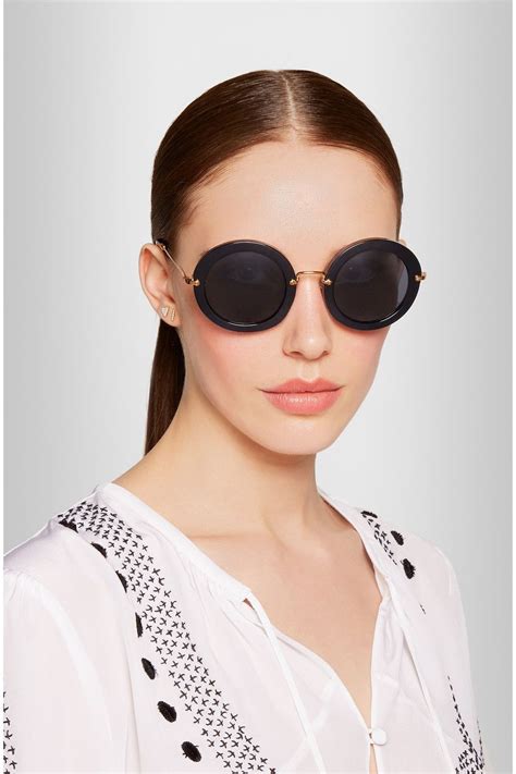 miu miu round sunglasses 2016|miu sunglasses price.